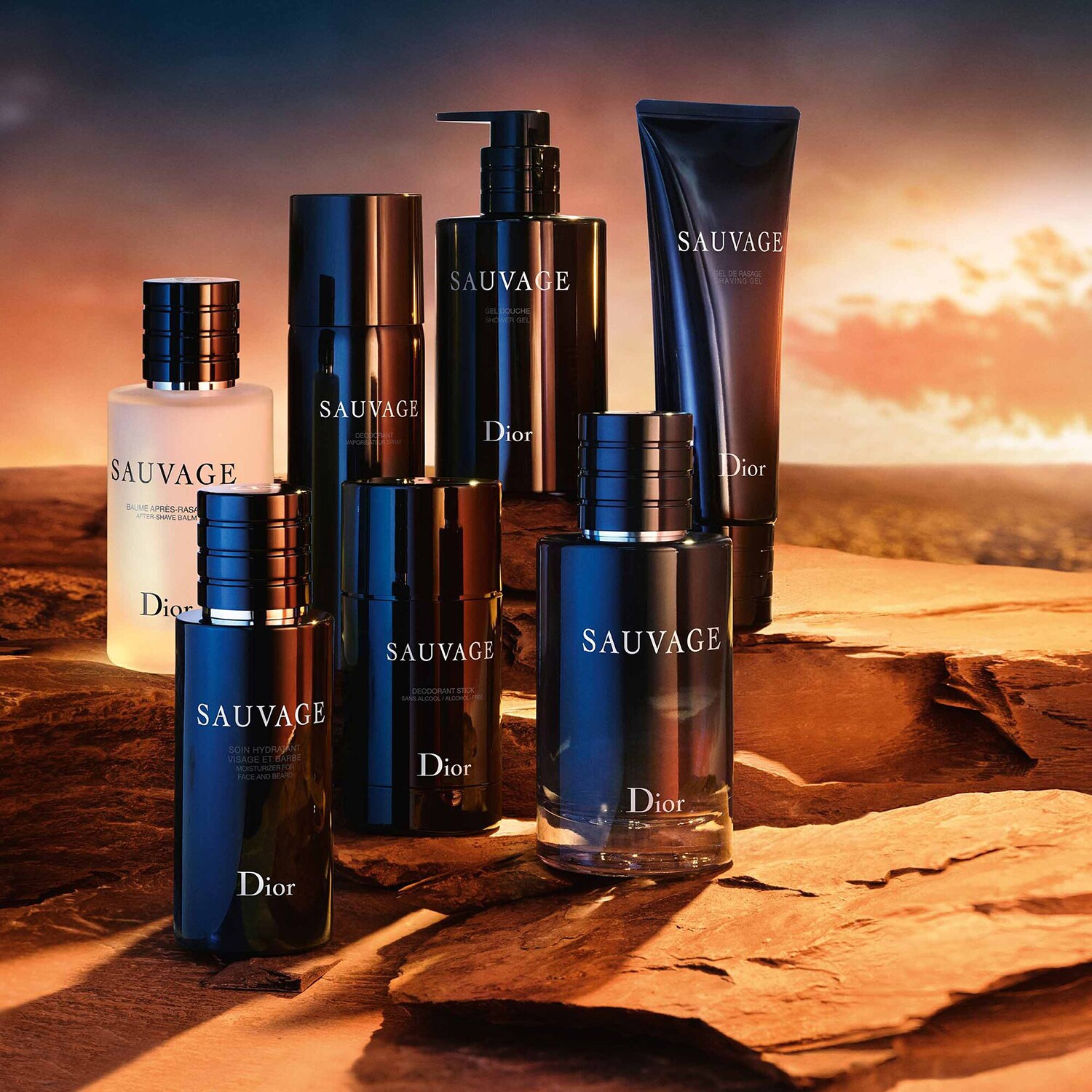 Sauvage online aftershave 200ml