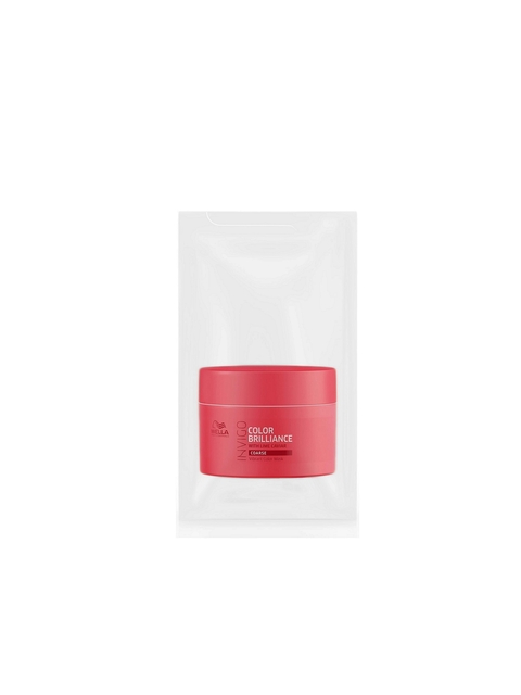 Product Wella Professionals Invigo Color Brilliance With Lime Caviar Vibrant Color Mask For Coarse Hair 15ml - Gift base image