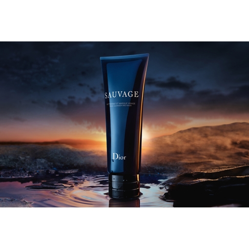 Product Sauvage Face Cleanser And Mask 120ml base image