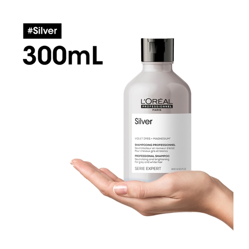 Product Serie Expert Silver Σαμπουάν Για Λευκά ή Ασημί Μαλλιά 300ml base image