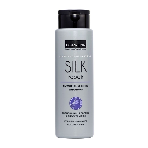 Product Lorvenn Silk Repair Nutrition & Shine Shampoo 300ml base image