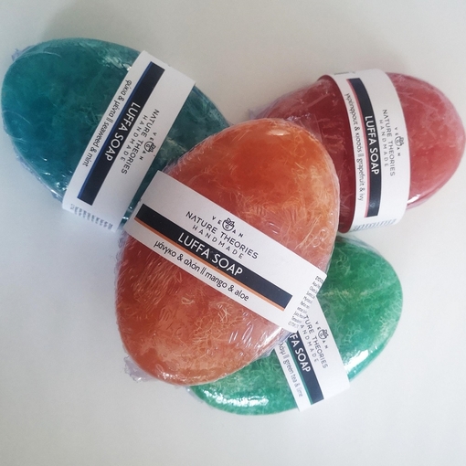 Product Luffa Soap Green Tea & Lime 160gr base image